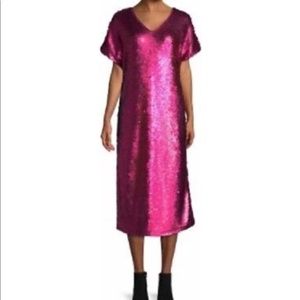 Tracee Ellis Ross for JCP Glow Pink Sequin Dress